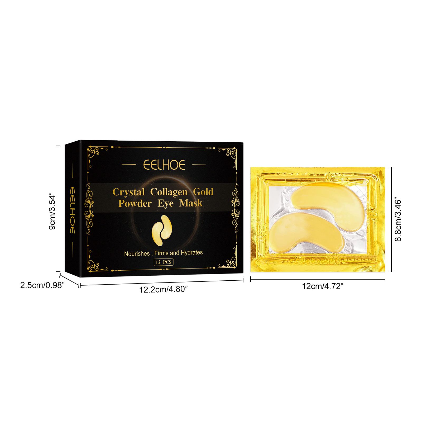 Crystal Collagen Gold Eye Mask