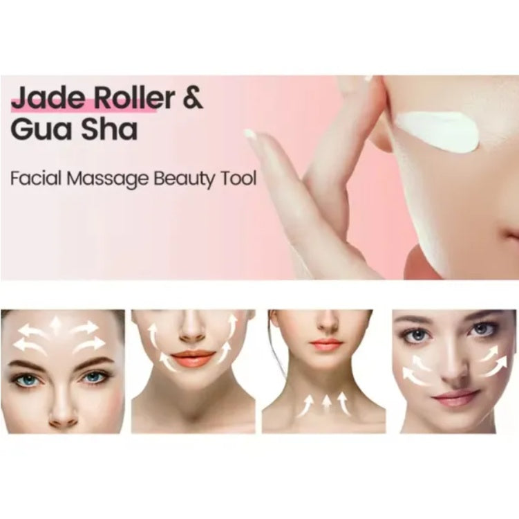 Jade Roller & Gua Sha Set